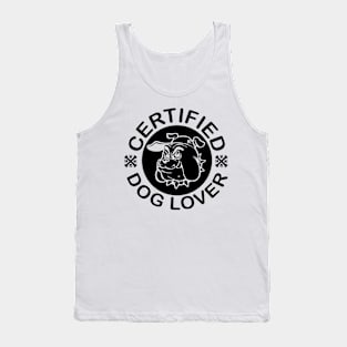 Certified Dog lover Tank Top